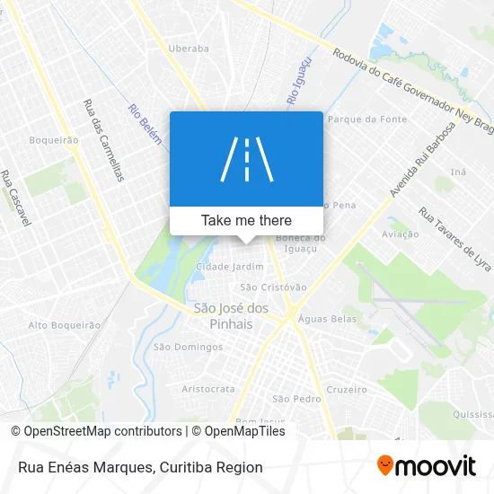 Rua Enéas Marques map