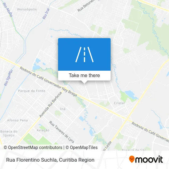 Rua Florentino Suchla map