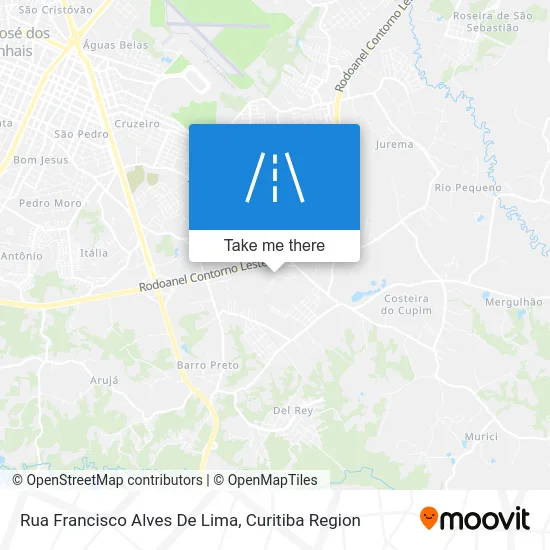 Rua Francisco Alves De Lima map