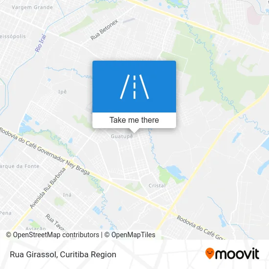 Rua Girassol map