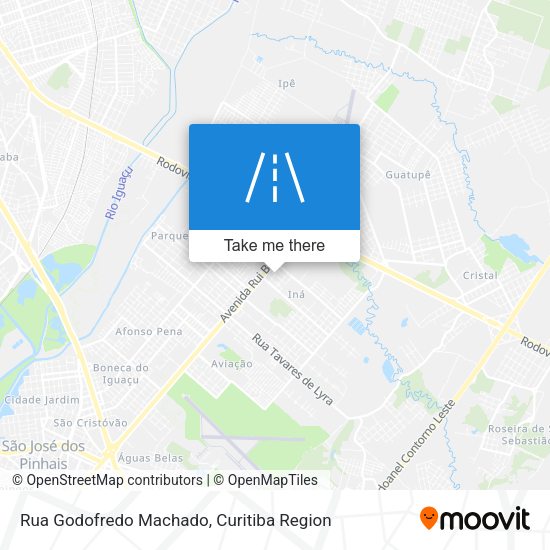 Rua Godofredo Machado map