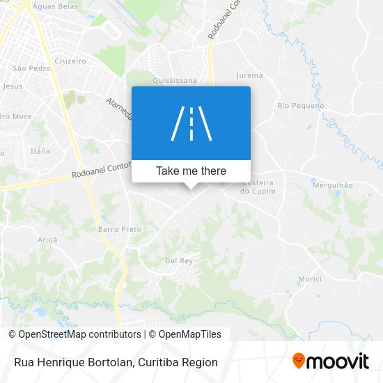 Rua Henrique Bortolan map
