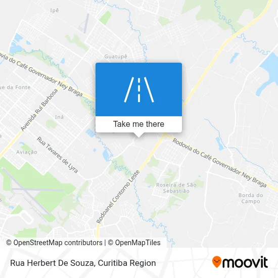 Rua Herbert De Souza map