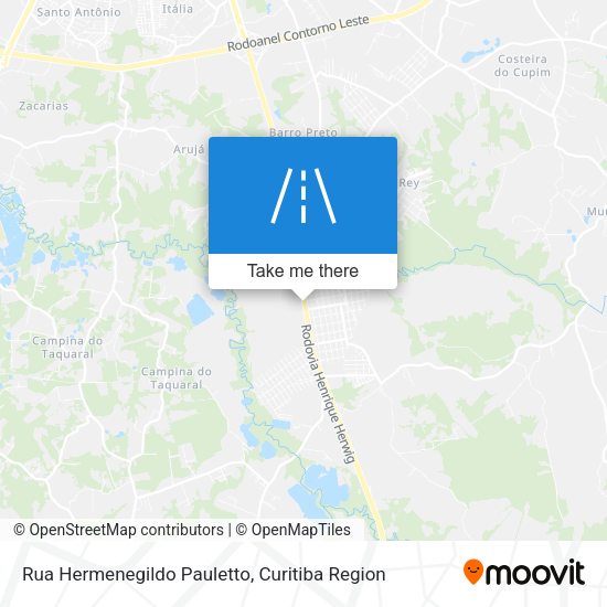Rua Hermenegildo Pauletto map