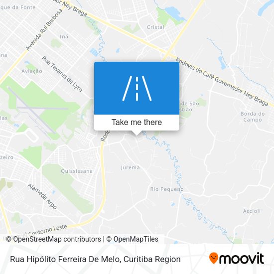 Rua Hipólito Ferreira De Melo map