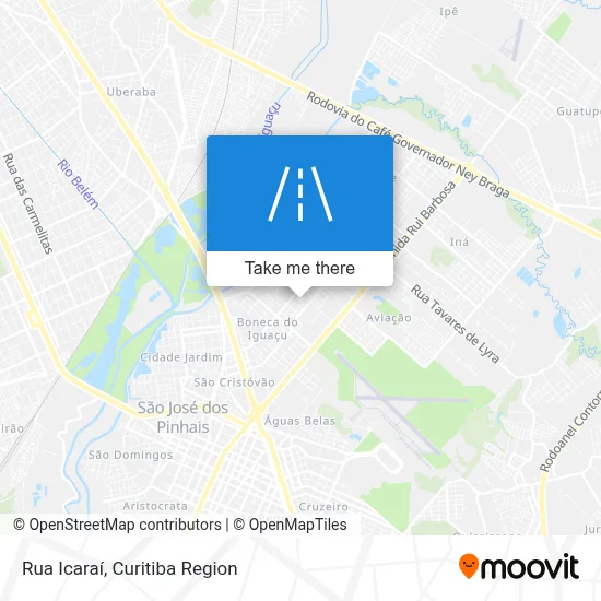 Rua Icaraí map
