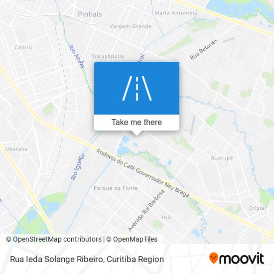 Rua Ieda Solange Ribeiro map