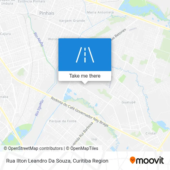Rua Ilton Leandro Da Souza map
