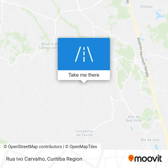 Rua Ivo Carvalho map