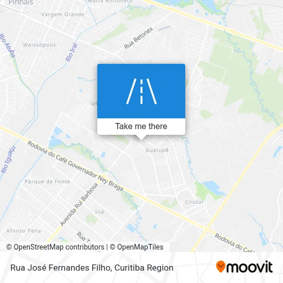 Rua José Fernandes Filho map