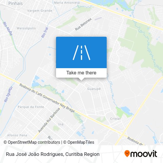 Rua José João Rodrigues map