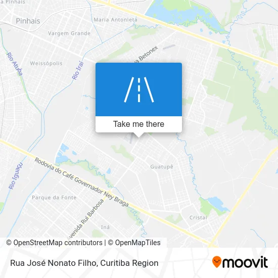 Rua José Nonato Filho map