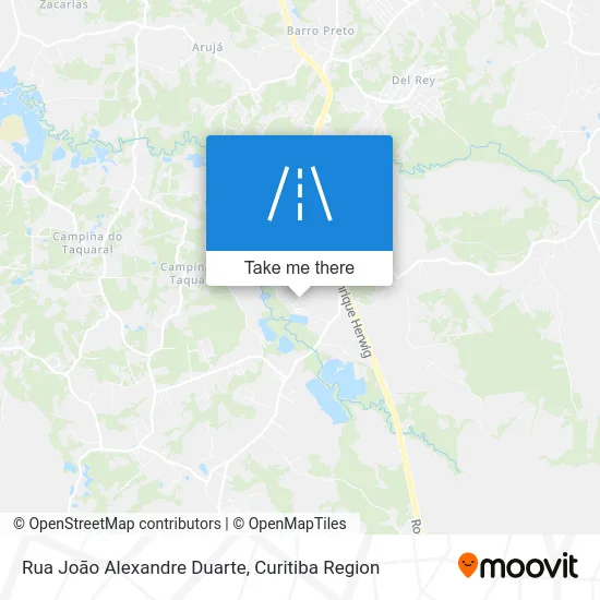 Rua João Alexandre Duarte map