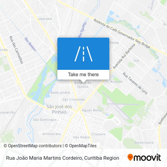 Rua João Maria Martins Cordeiro map