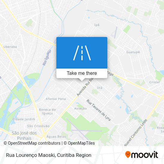 Rua Lourenço Maoski map
