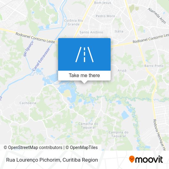 Rua Lourenço Pichorim map