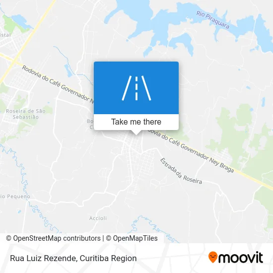 Rua Luiz Rezende map