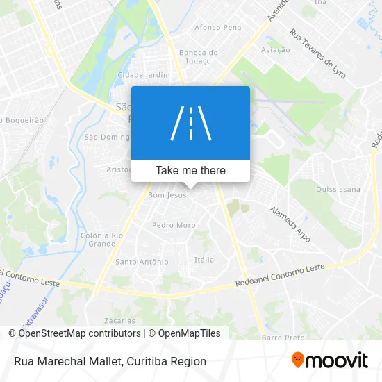 Rua Marechal Mallet map