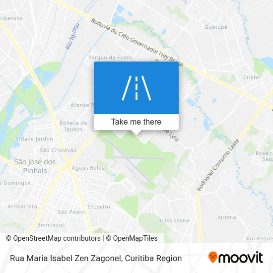 Rua Maria Isabel Zen Zagonel map