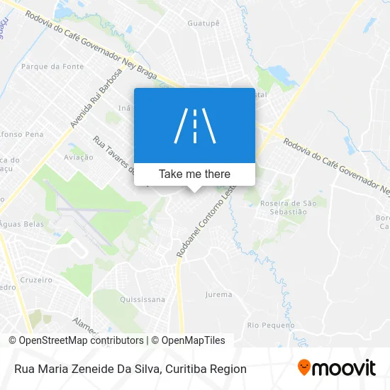 Rua Maria Zeneide Da Silva map