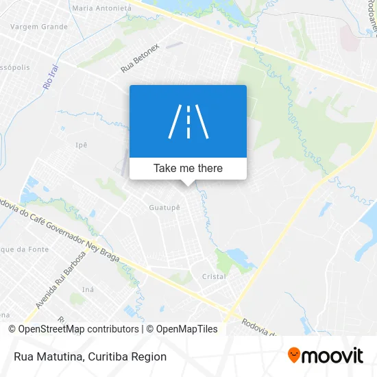 Rua Matutina map