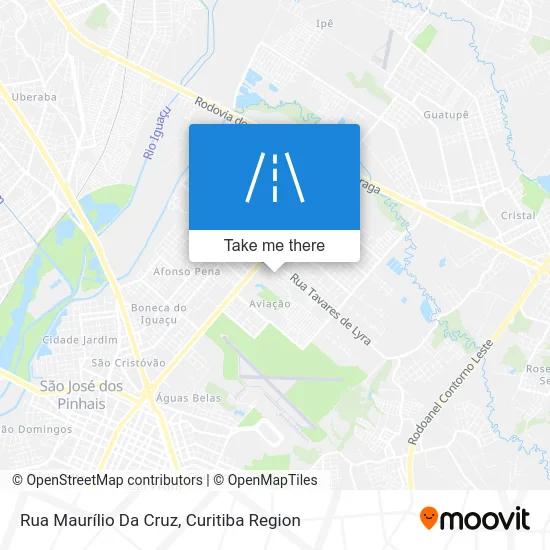 Rua Maurílio Da Cruz map