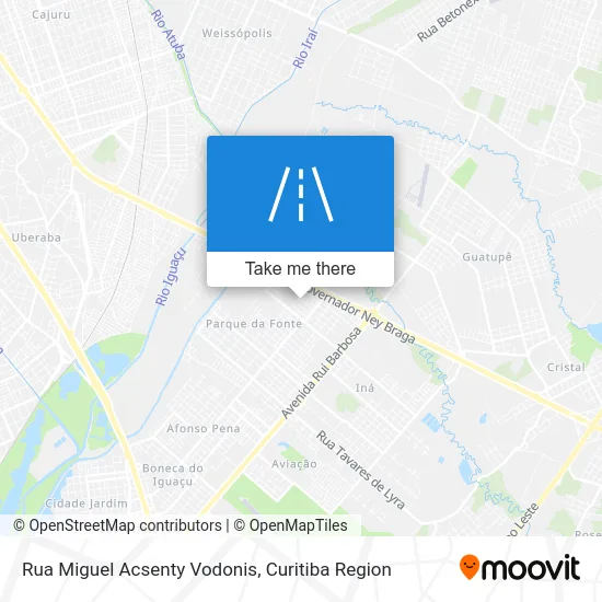Rua Miguel Acsenty Vodonis map