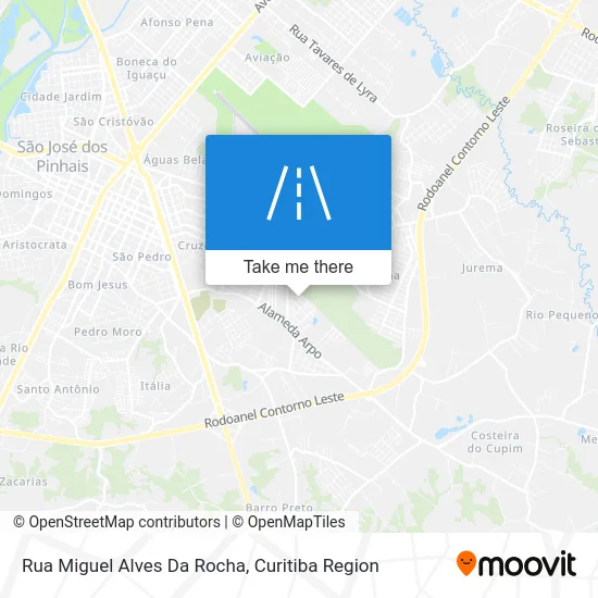 Rua Miguel Alves Da Rocha map