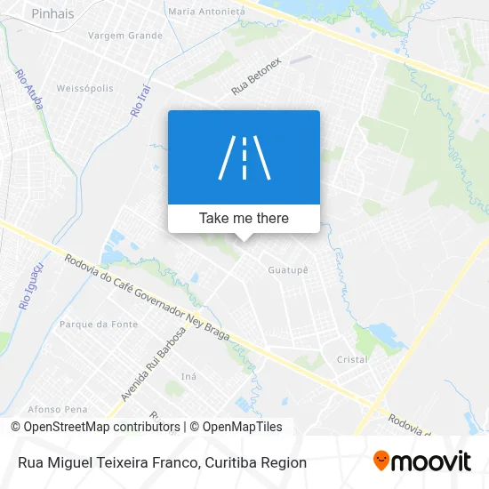 Rua Miguel Teixeira Franco map