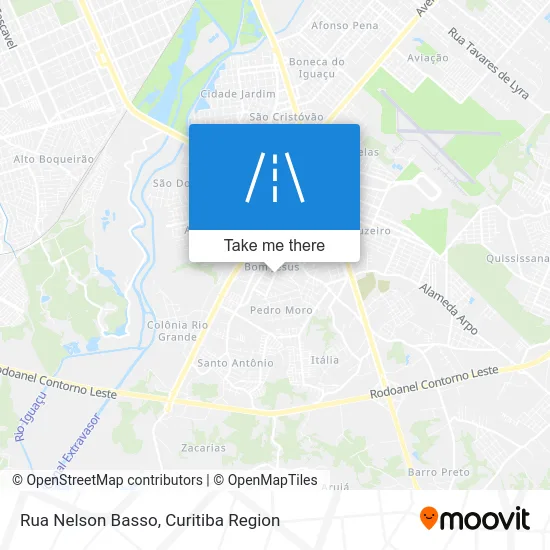 Rua Nelson Basso map