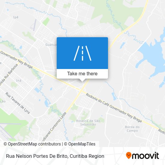 Rua Nelson Portes De Brito map