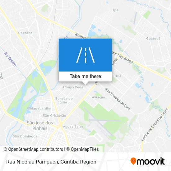 Rua Nicolau Pampuch map