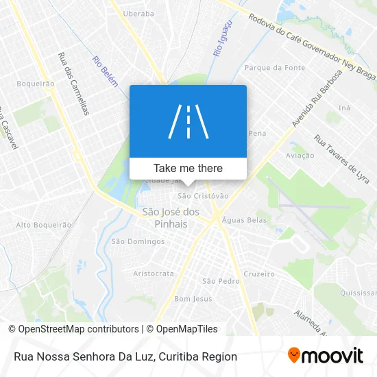 Rua Nossa Senhora Da Luz map