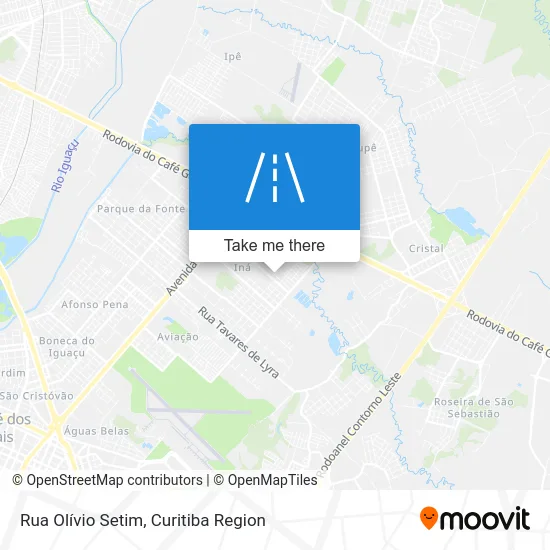 Rua Olívio Setim map
