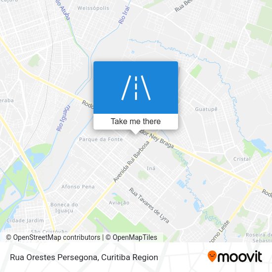 Rua Orestes Persegona map