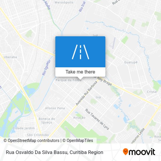 Rua Osvaldo Da Silva Bassu map