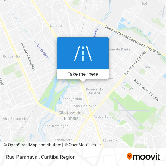 Rua Paranavaí map