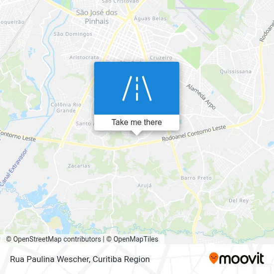 Rua Paulina Wescher map