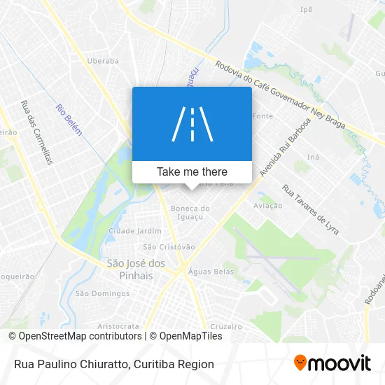 Rua Paulino Chiuratto map