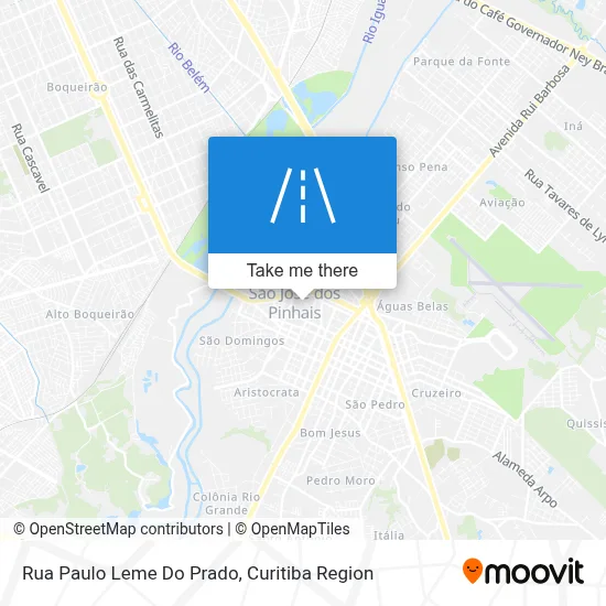 Rua Paulo Leme Do Prado map