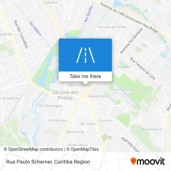 Rua Paulo Scherner map