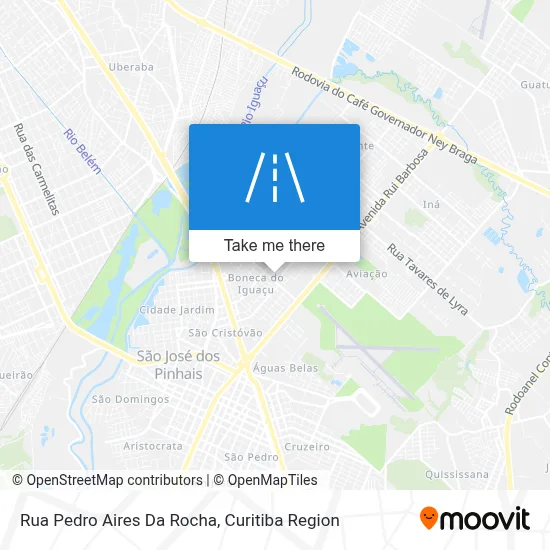Rua Pedro Aires Da Rocha map