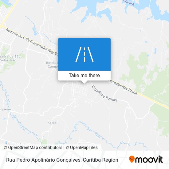 Rua Pedro Apolinário Gonçalves map