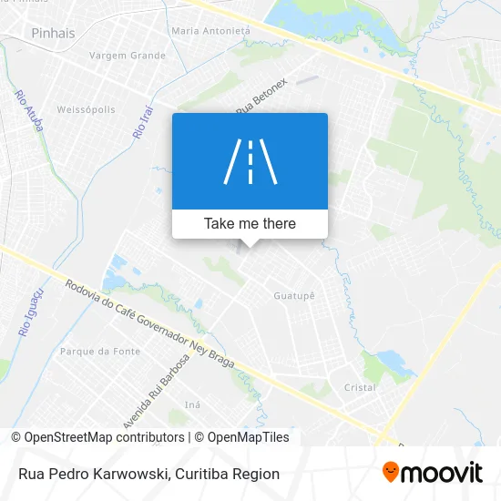 Rua Pedro Karwowski map