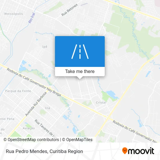 Rua Pedro Mendes map