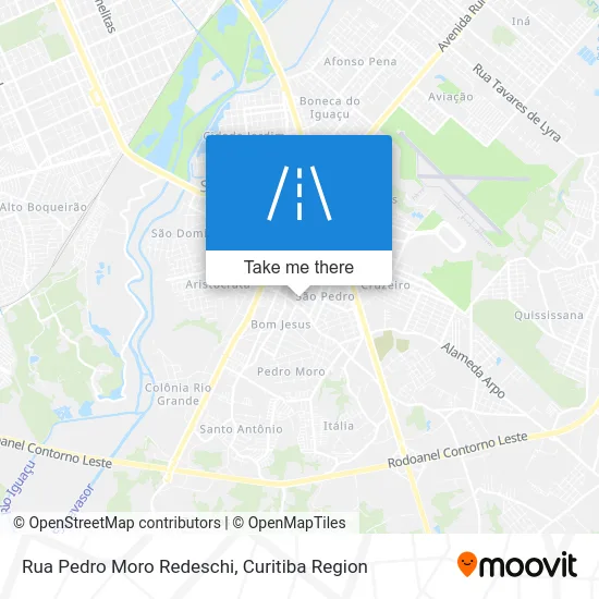 Rua Pedro Moro Redeschi map