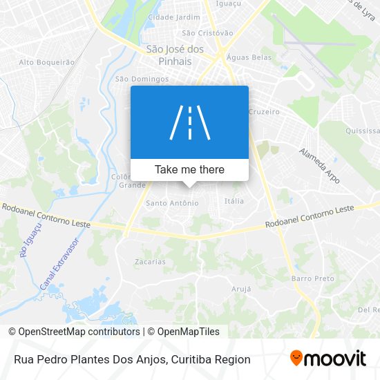 Rua Pedro Plantes Dos Anjos map