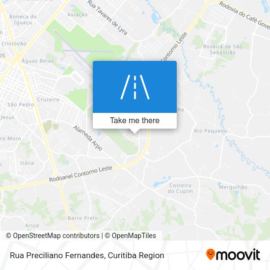 Rua Preciliano Fernandes map