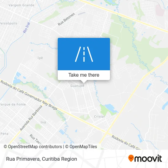 Rua Primavera map
