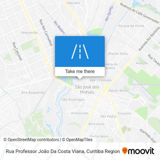 Rua Professor João Da Costa Viana map